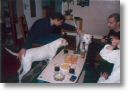 Mes premiers matres  droite avec maman